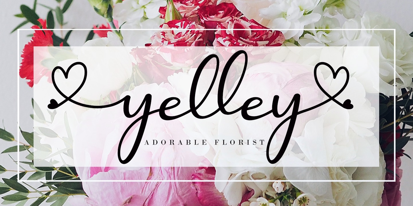 Example font Selly Calligraphy #10